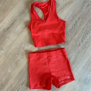ALO YOGA ribbed SET